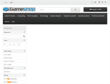Tablet Screenshot of gameshop.gr