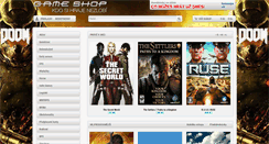 Desktop Screenshot of gameshop.cz